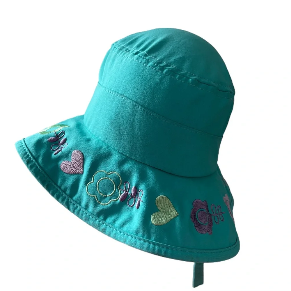 REI toddler bucket hat teal 2T - 4T